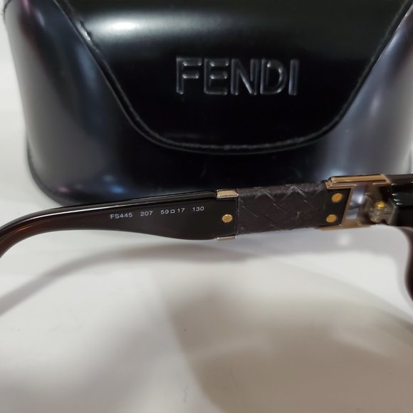 Fendi Black Black/Grey Gradient Black/Grey \'fs 445/S\' Women\'s Designer Sunglasse